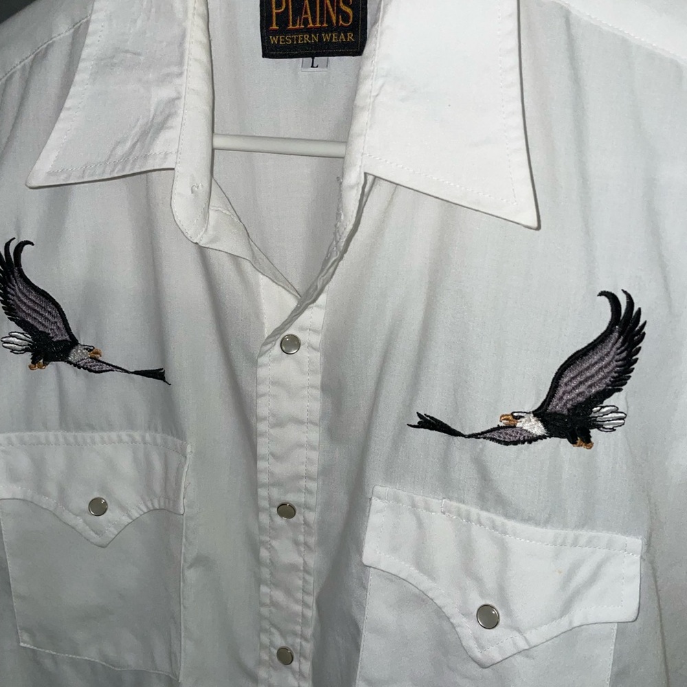 Plains western wear button up